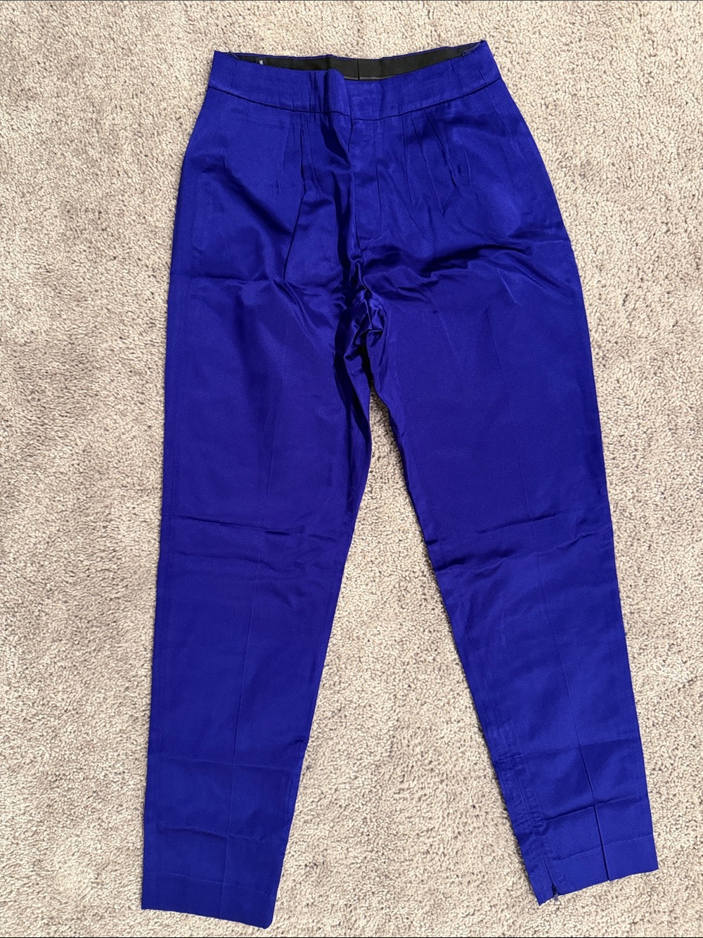 GUCCI Dress Pants in Vibrant Blue/Purple Sz 38